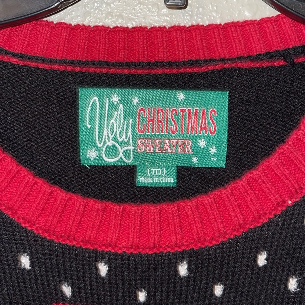 Tatted Santa Sweater - Picture 3 of 4